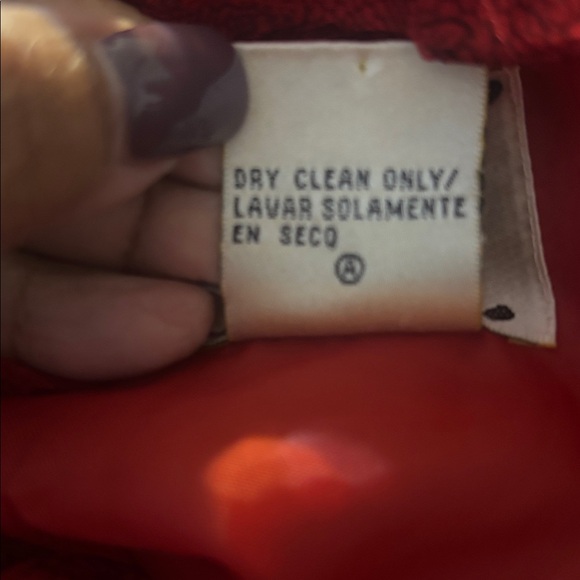 Ice Red Ruffled Blouse - Picture 4 of 4